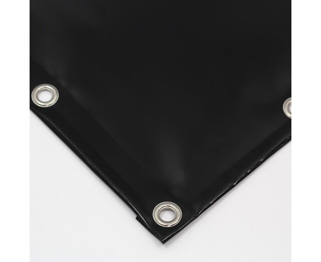 Dekzeil PVC 900 op maat - glanzend - Cirkel