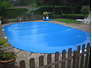 Winterzeil voor zwembad PVC 620 gr/m2 - Ovaal