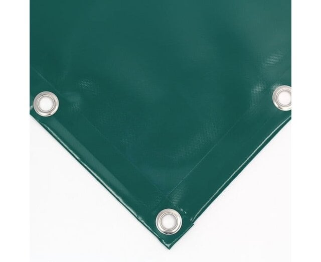 Combinatiezeil PVC gaas 320 met rand PVC 620 - Ovaal