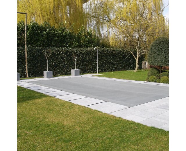 Gaaszeil PVC 320 op maat - Achthoek
