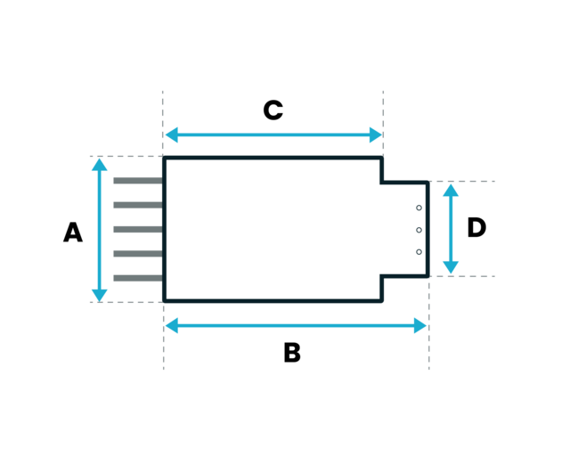 Noppenzeil EnergyGuard ST 500 micron Geobubble - Rechthoek rechte trap