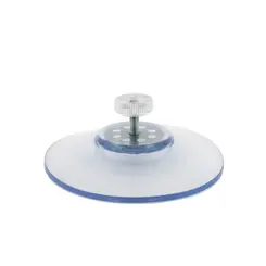 Zuignap 75mm Transparant