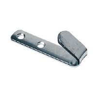 Crochet de carrosserie plat (galvanisé) 51mm x 13mm