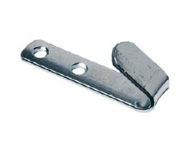 Carrosseriehaak vlak (verzinkt) 51mm x 13mm