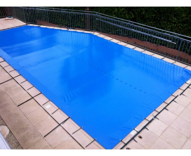 Bâche d'hiver professionnelle pour piscine PVC 620
