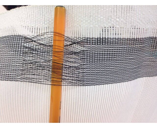 Steigernet 2,57m x 50m PE 130 gr/m² - Wit
