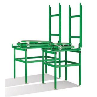 CONTRACOR DRAAITAFEL STRAALKASTEN OP RAILS TTM-500 / - 800