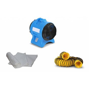 Afzuigventilatoren voor stofbeheersing