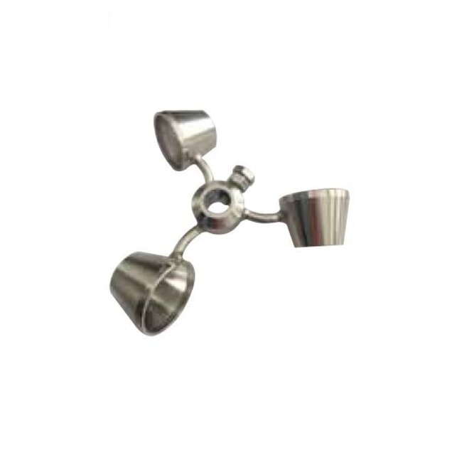 ROERVLEUGEL VOOR PNEUMATISCH ROERWERK | STAINLESS STEEL