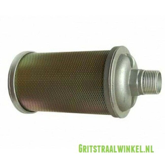 SNELONTLUCHTER 1" - met Vulcolan slijtschijf