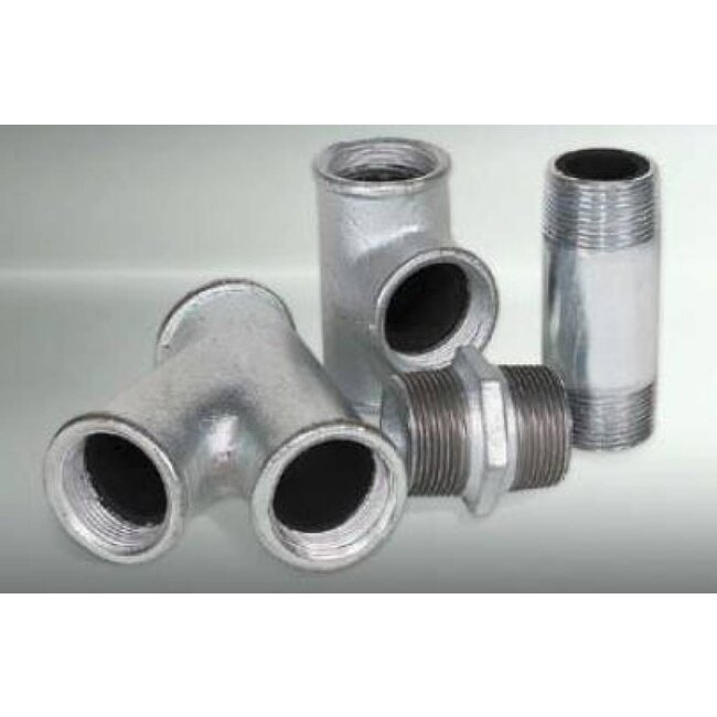 BERUBBERDE DUBBEL NIPPELS | 1.14” | 1.1/2"