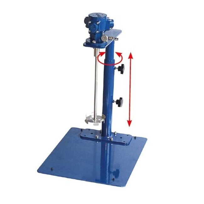 PNEUMATISCH ROERWERKSTATION | MAX. VOOR 30 LITER BLIKKEN