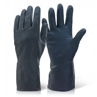 Straalhandschoenen rubber | 280 mm.