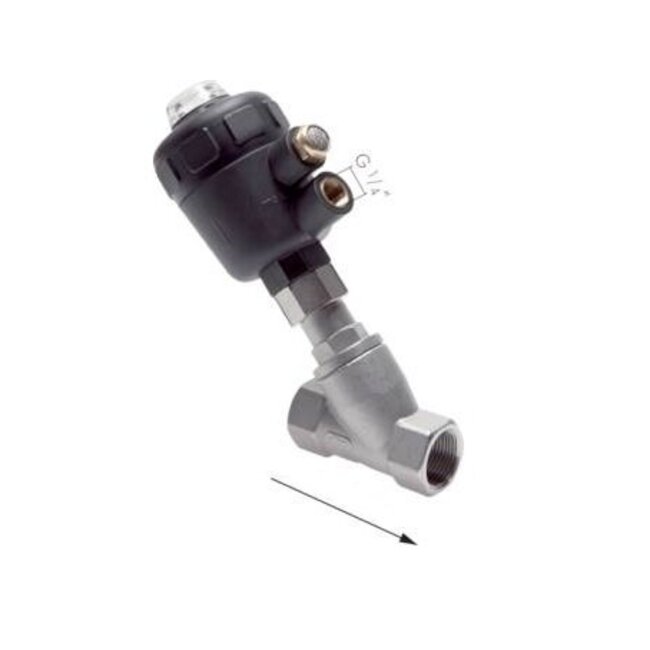 2/2 NC Pneumatische klepafsluiter | Kunststof  - eco-line