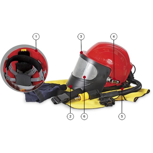 LUCHTSLANG VOOR STRAALHELM COMFORT/ASPECT (4)