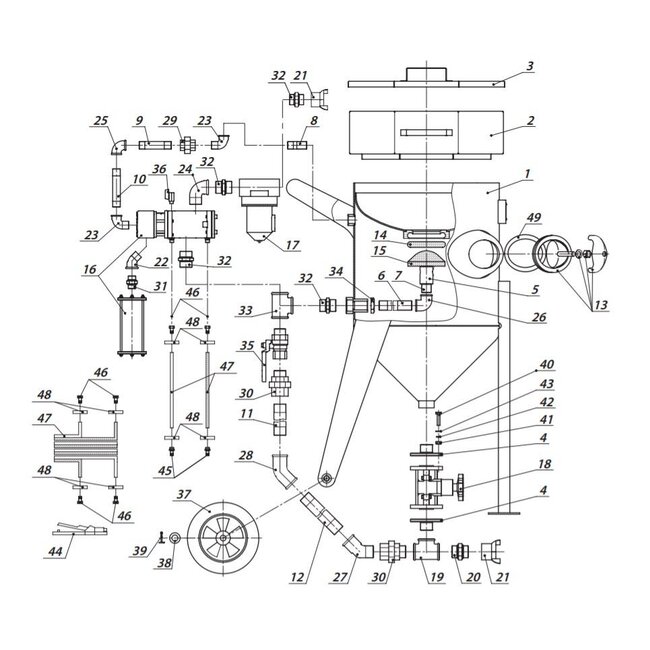ONDERDELEN  BLAST_RAZOR Z-100/200RCS