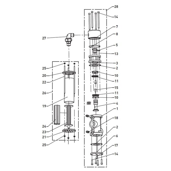 ONDERDELEN  COMBINATIE VENTIEL - RCV 1.1/4"