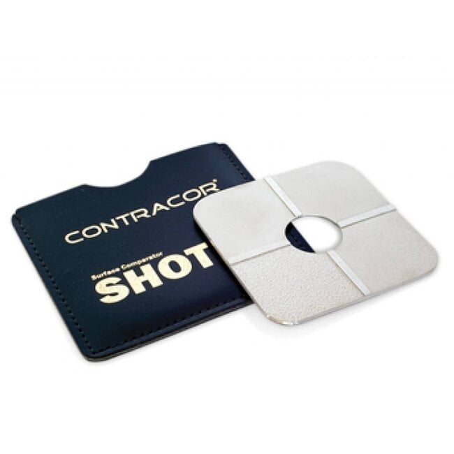 OPPERVLAKTERUWHEID VERGELIJKINGSPLAAT - SHOT