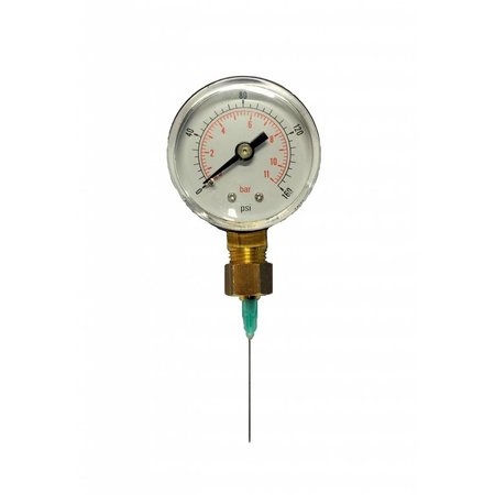 PROFI-PRODUCT STRAALDRUK MANOMETER MET NAALD