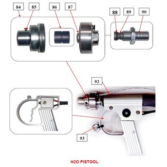 IBIX® Onderdelen IBIX® 9 H2O pistool