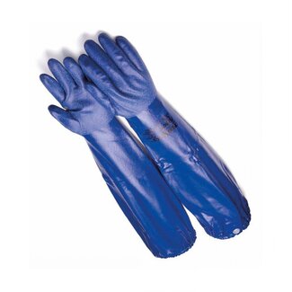 Straalhandschoenen Nitril | 650 mm.