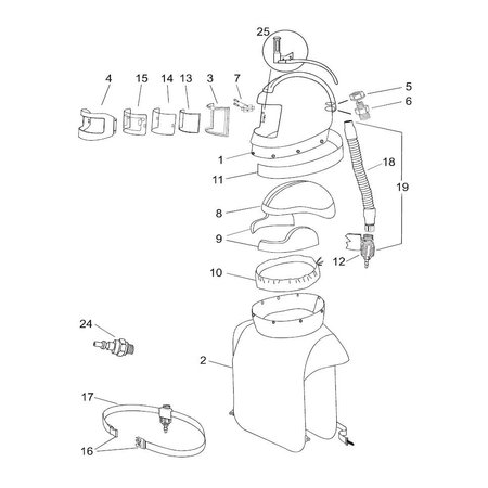 RPB Respiratory KLAPRAAM MET SLUITING