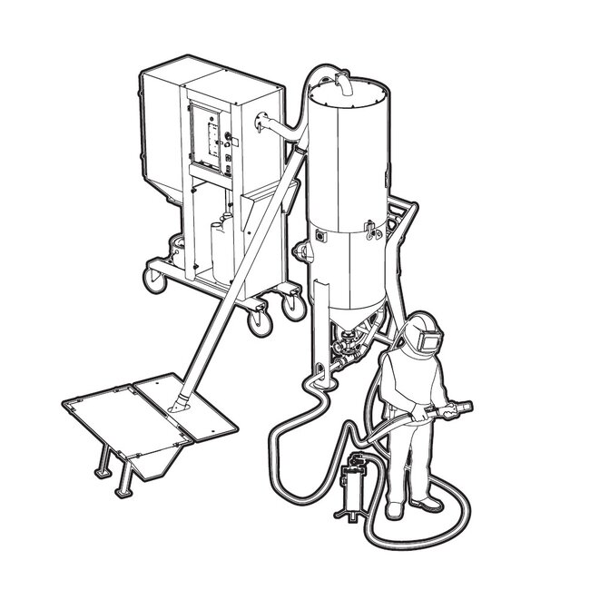 STRAALMIDDEL RECYCLINGSUNIT VAC-5