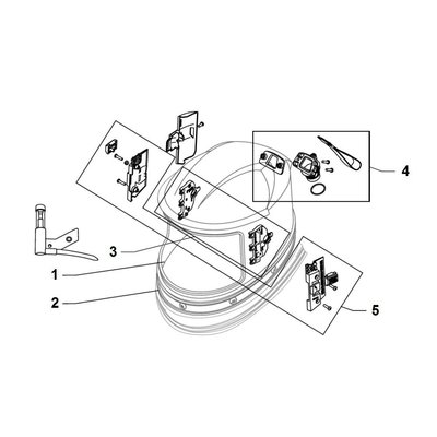 RPB Respiratory ONDERDELEN BINNENWERK STRAALHELM NOVA 3