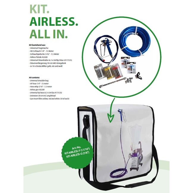 AIRLESS KIT - ALL IN