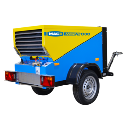 MAC3 MSP2000 | 2 m³/min.  Trailer/Skid uitvoering