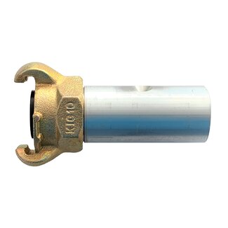 Klauwkoppeling straalslang CQT-PK 1/2" | 3/4"