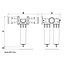 Cycloonafscheider DFS-230-Twin | 23,0 m³/min.    | 3"
