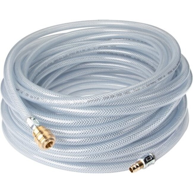 PVC-PERSLUCHTSLANG  | GEMONTEERD | 10 meter