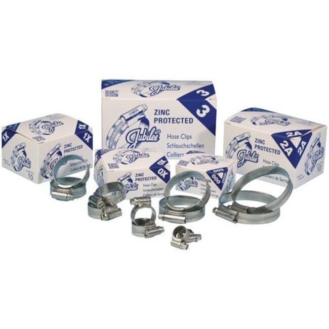 JUBILEE | 13 mm. | Wormschroefklemmen