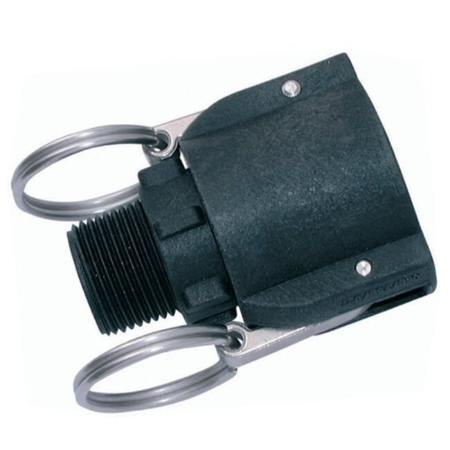 CAM & GROOVE KOPPELING - BSP Male Type B - PP