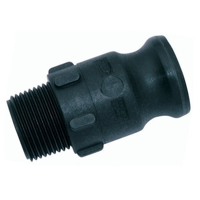 CAM & GROOVE PLUG - BSP Male Type F - PP