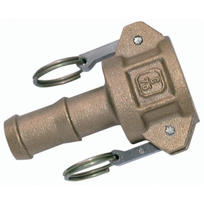 CAM & GROOVE KOPPELING - SLANGPILAAR Type C - MESSING
