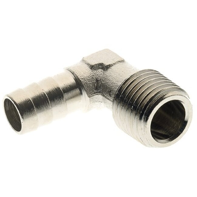 SLANGPILAREN - MESSING VERNIKKELD - HAAKSE INSCHROEF - BSPT MALE