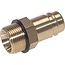 Insteeknippel NW15 | Messing vernikkeld |BU-draad | 5000 l/min