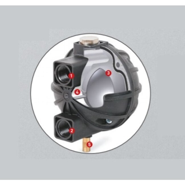 Condesaatafvoerventiel FD tot max. 2,8 m³/min.