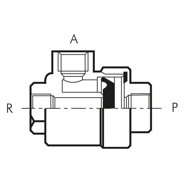 TOEVOER / SNELONTLUCHTER VENTIEL