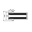 RBC-5 Borium Carbide rechte nozzle, Ø 5 mm x 55 mm. - Copy