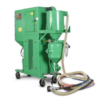 Stofvrijstraalunit Profi-BRS