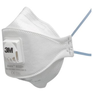 3M 3M Aura 9322+ stofmasker FFP2 NR D