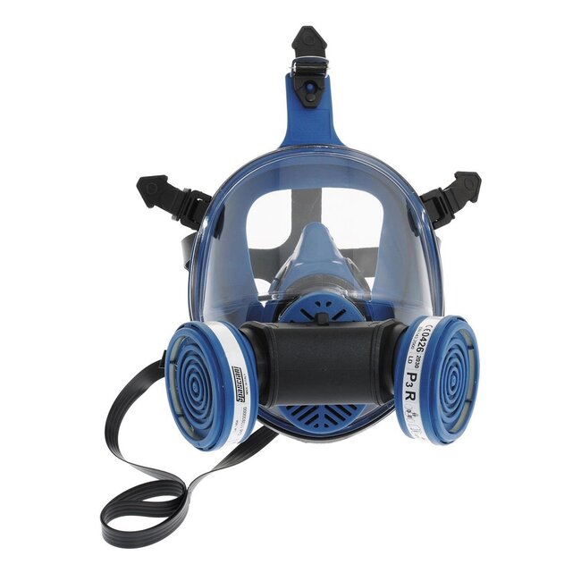 Spasciani Volgelaatsmasker TR 2002 CL2 blauw TPE Dupla