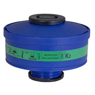 Spasciani 100 gas- en dampfilter K2 | Afname min. 4 stuks Spasciani 100 gas- en dampfilter K2 | Afname min. 4 stuks