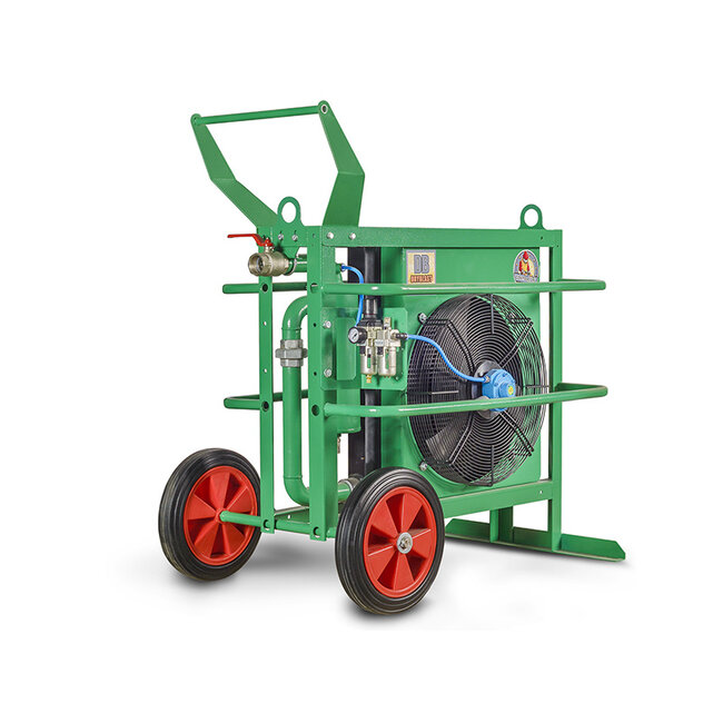 PERSLUCHT NAKOELERS | DBP-7 DryBlast Pneumatisch | 7,0 m³/min.