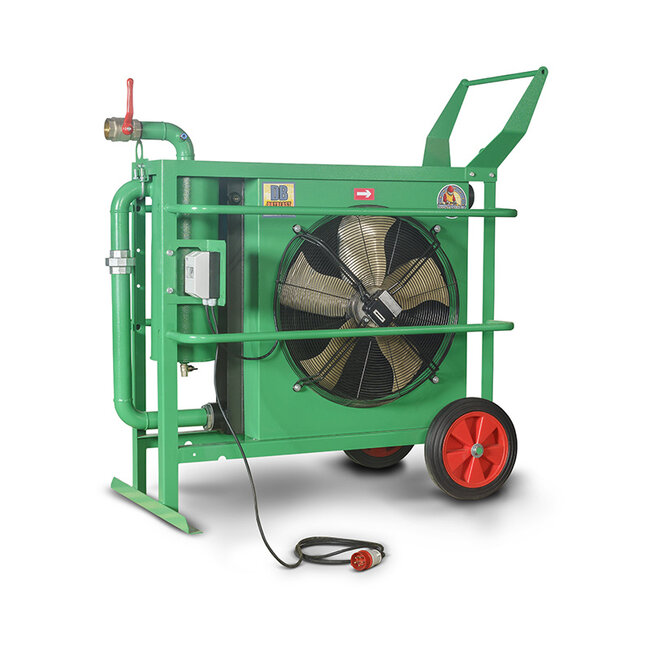 PERSLUCHT NAKOELERS | DBE-25 DryBlast Elektrisch | 25 m³/min.