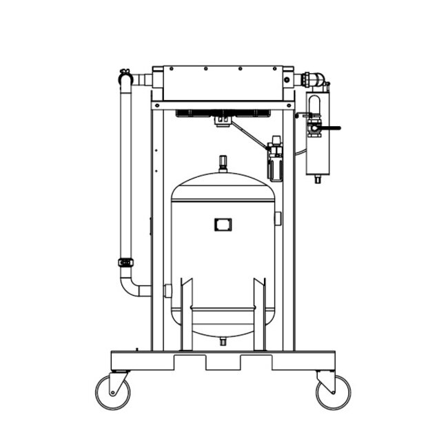 Perslucht vochtafscheidingssysteem Type - MEX-P-2