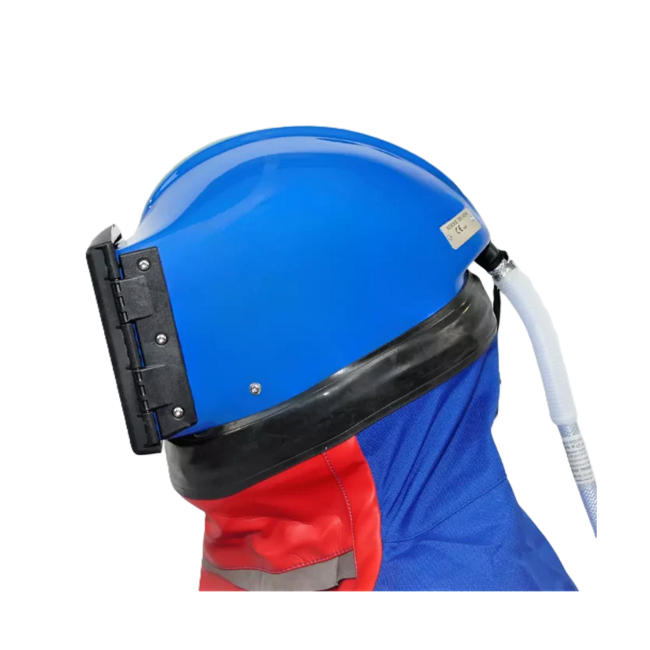 Straalhelm ReS3-[GRANIT]met pelerine